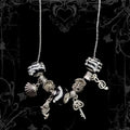 ⋆.ೃNoir Necklace࿔*:･