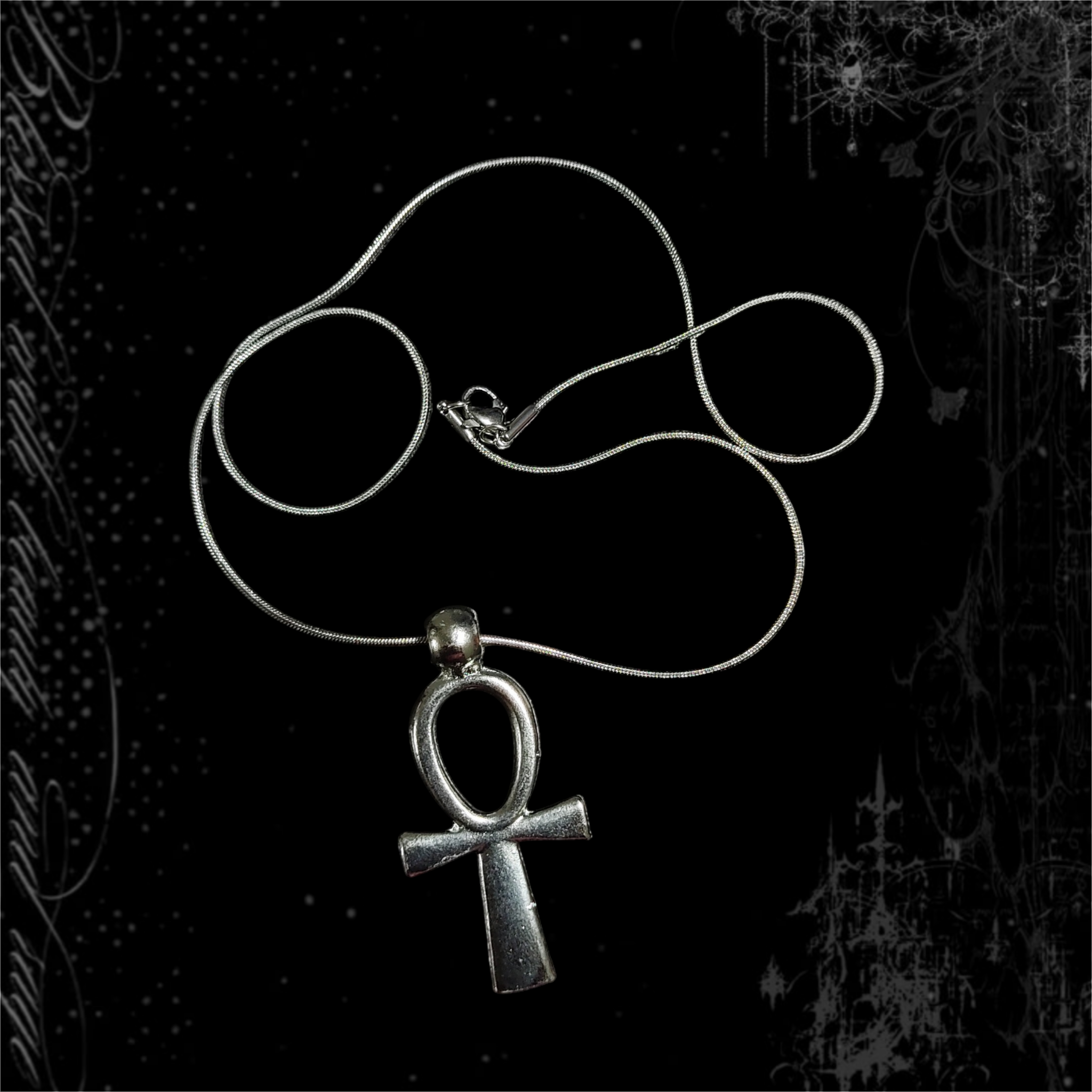 ཐི Ankhbound Two Layer Necklace ཋྀ