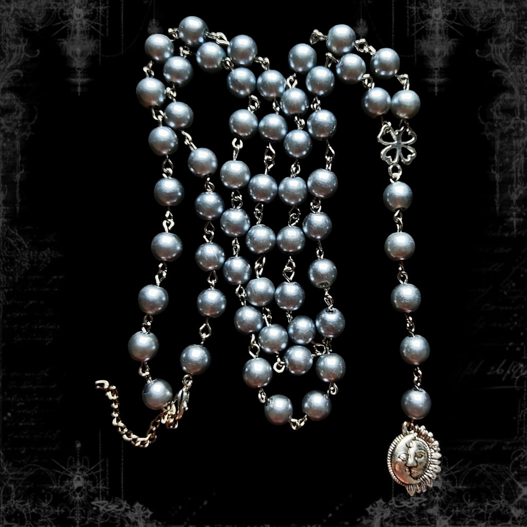 ཐི Moonface Y Necklace ཋྀ