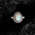 ˚₊‧꒰ა Lunar Tear Ring ໒꒱ ‧₊˚