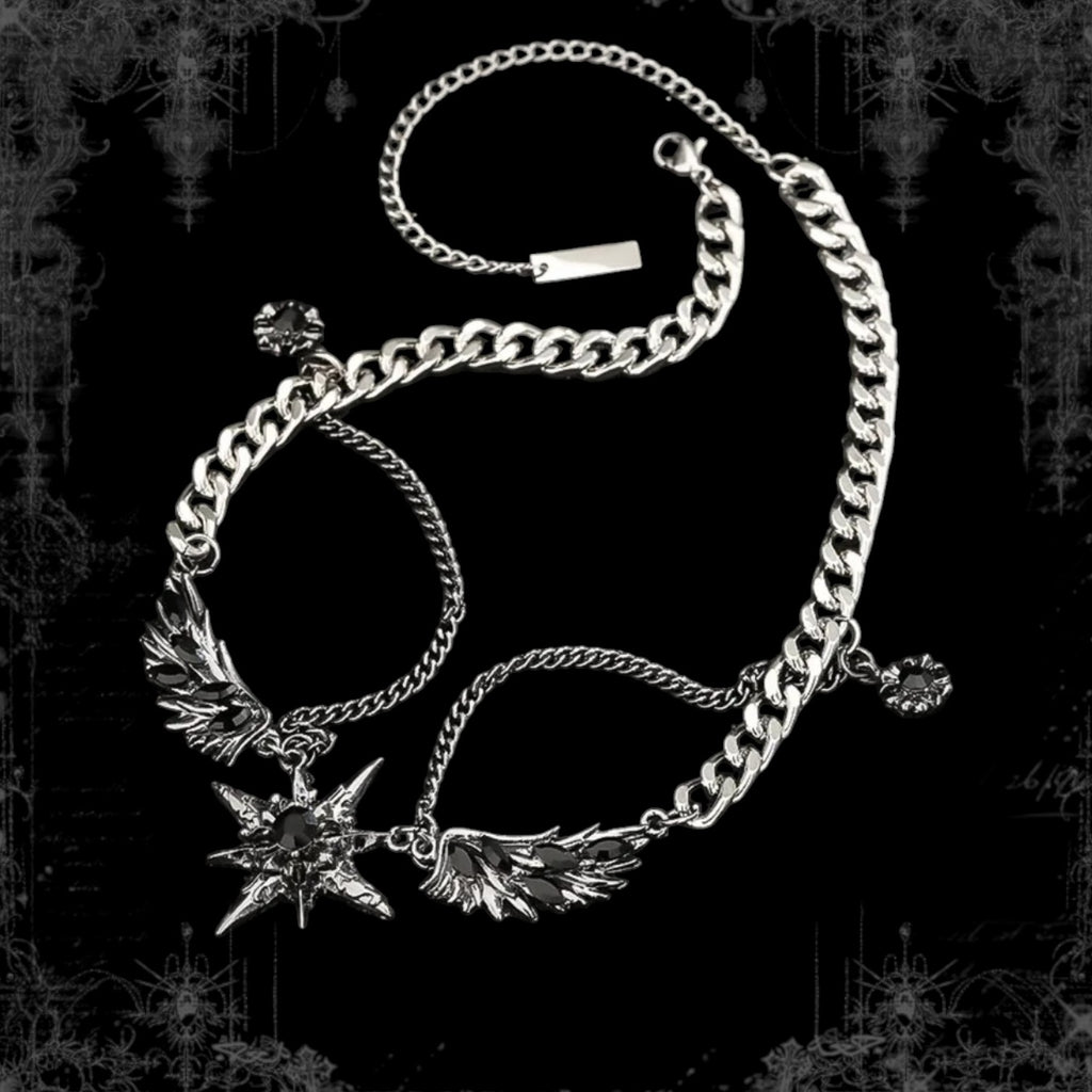 ཐི Fallen Star Necklace ཋྀ