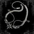 ཐི Fallen Star Necklace ཋྀ