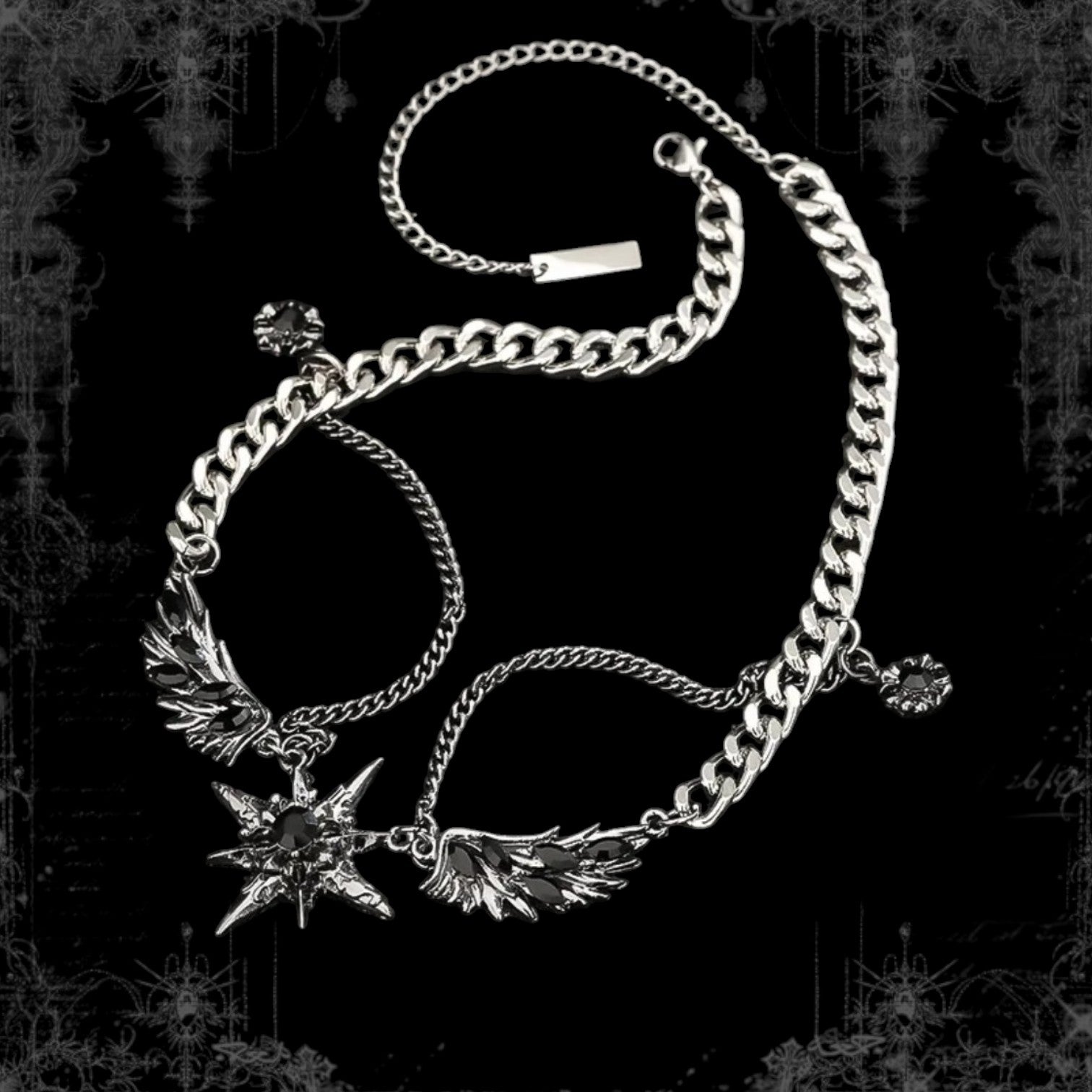ཐི Fallen Star Necklace ཋྀ