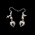 ˚₊‧꒰ა Wing Earrings ໒꒱ ‧₊˚