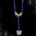 ཐི Blue Y Necklace ཋྀ