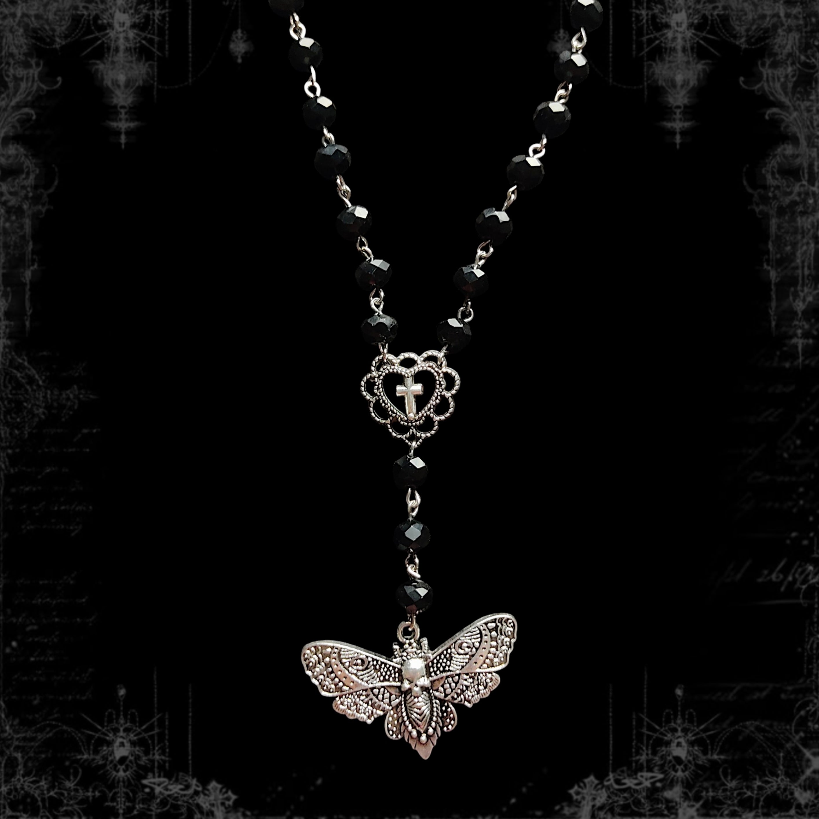 ཐི Moon Y Necklace ཋྀ