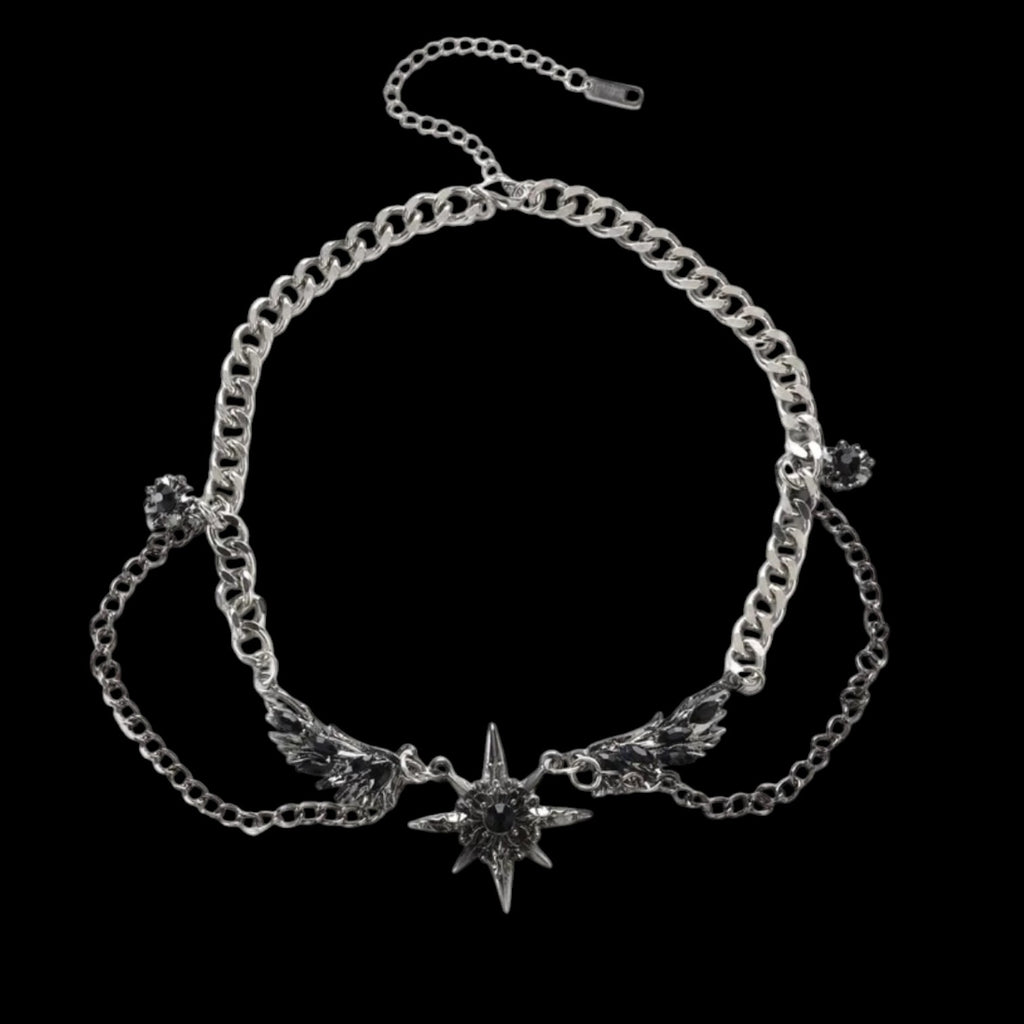 ཐི Fallen Star Necklace ཋྀ