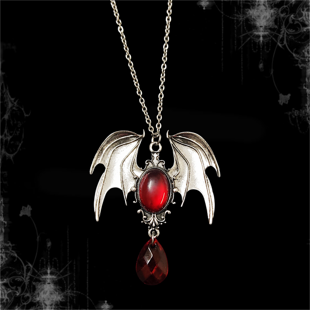 ཐི Abyss Wings Necklace ཋྀ