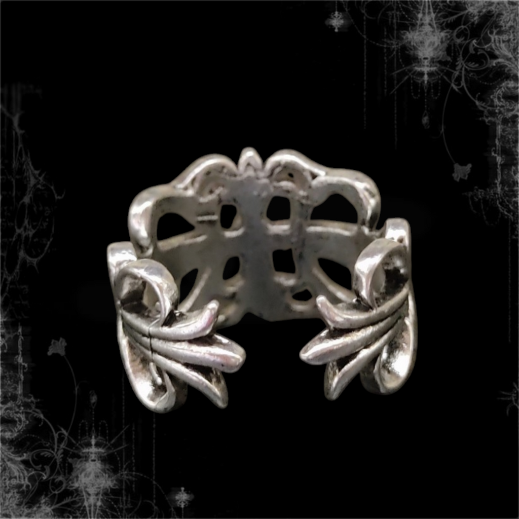 ཐི Classic Floral Ring (2) ཋྀ